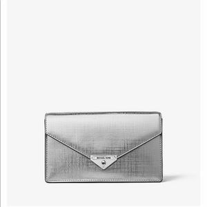 NEW Michael Kors Grace Medium Metallic Purse
